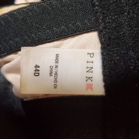 Leopard Print Bra Size 44D Pink K - Picture 2 of 4